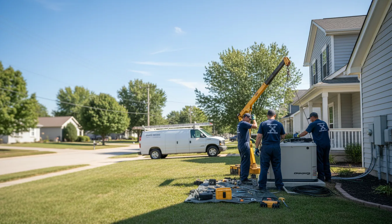 Generator Installation in Fayetteville, TX near me
